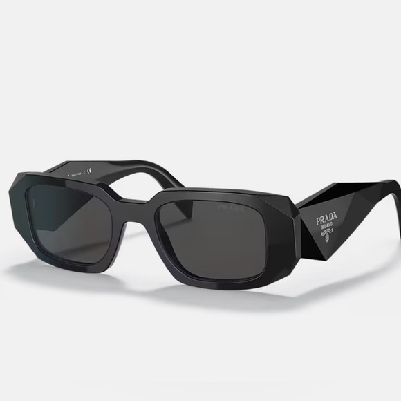 Prada Black Symbole Sunglasses PR17WS